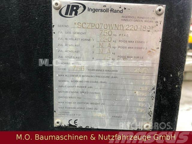Ingersoll Rand Kompressor / 7 bar / 750 Kg Інше обладнання