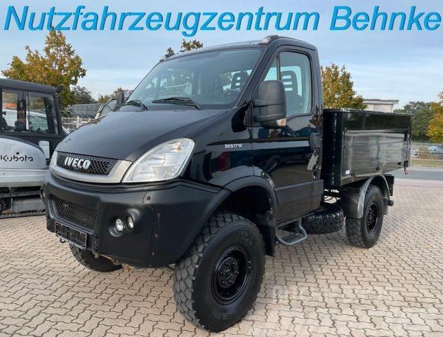 Iveco Andere Daily 35S17 W 4x4 + Untersetzung + Sperre Пікапи / Бічне розвантаження