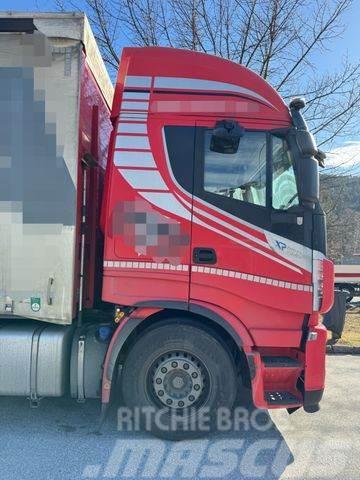 Iveco AS26SYS46 6X2 E6 HINTEN GELENKTE ACHSE Тентовані вантажівки