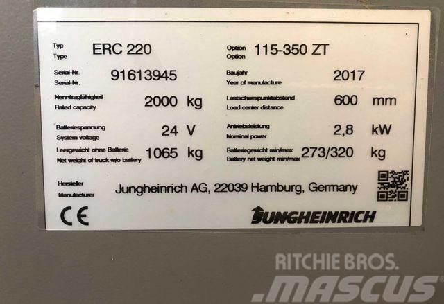 Jungheinrich ERC 220 - 3500MM HUB - 2000KG - 2357STD. Висотні комісіонери