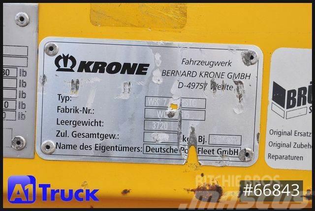 Krone BDF 7,45 Container, 2800mm innen, Wechselbrücke Платформи