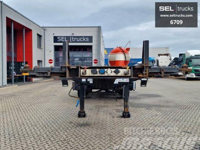 Krone SD / 20- und 40-Fuß-Container / Liftachse Низькорамні напівпричепи