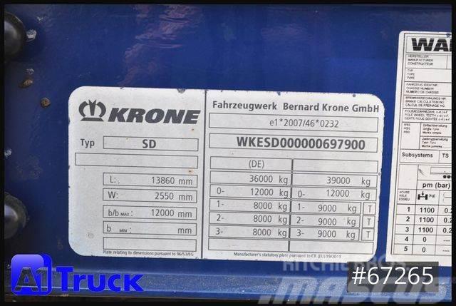 Krone SDK 27, Koffer, Doppelstock, 279.037km Напівпричепи з кузовом-фургоном