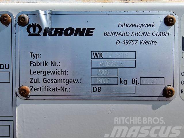 Krone WK 7.3 RSTG / Rolltor / Textil / Koffer Платформи