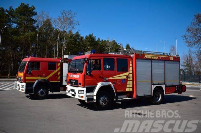 MAN 4x4 Firetruck Feuerwehr DOKA Expedition Camper Вантажівки / спеціальні