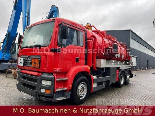 MAN TGA26.313/6x4 /Kutschke Saug u. Spühlwagen / Комбі/Вакуумні вантажівки