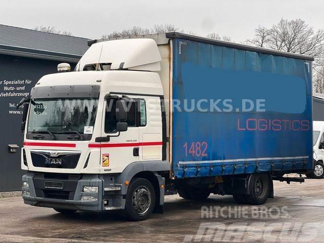 MAN TGM 18.340 4x2 Euro6 Pritsche + Plane Тентовані вантажівки