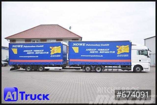 MAN TGX 26.400 XLX Jumbo Komplettzug Тентовані вантажівки