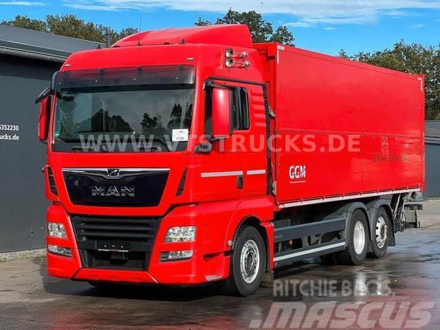 MAN TGX 26.420 Getränkelogistik mit LBW Вантажівки для доставки напоїв