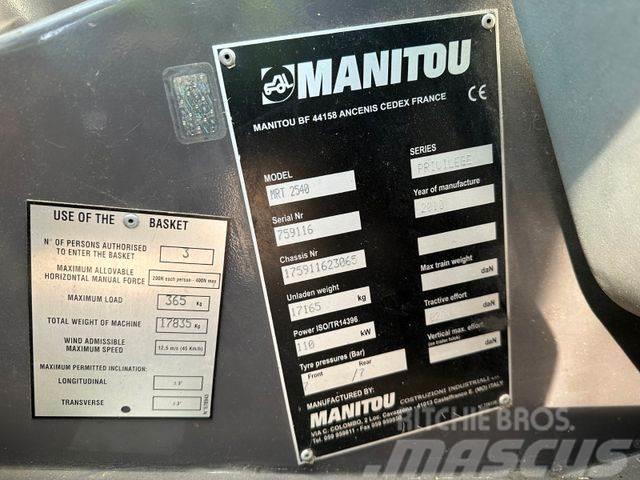 Manitou MRT 2540 P manipulator vin 065 Фронтальні навантажувачі та екскаватори