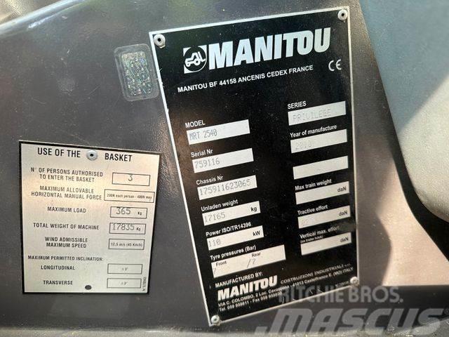 Manitou MRT 2540 P manipulator vin 065 Баштові крани