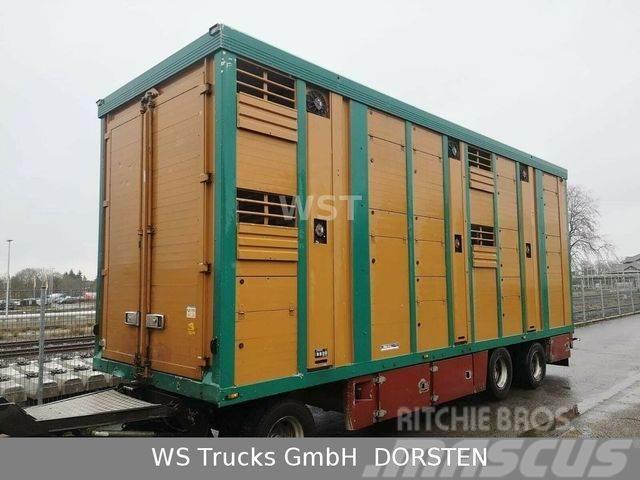  Menke-Janzen Menke 2 Stock Vollalu 8 m Hubdach Vi Трейлери для транспортування тварин