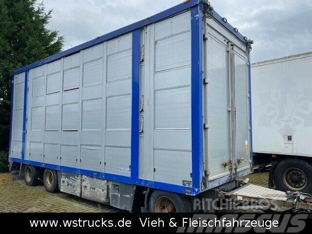  Menke-Janzen Menke 3 Stock Ausfahrbares Dach Alu V Трейлери для транспортування тварин