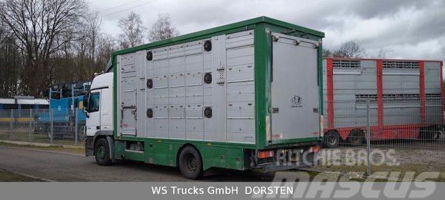 Mercedes-Benz Actros 1844 Finkl Doppelstock Hubdach Автотранспорт для перевезення тварин