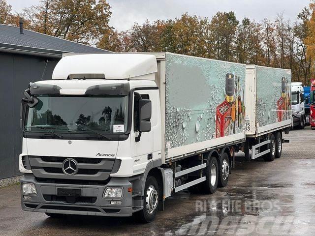 Mercedes-Benz Actros 2541 L 6x2 und Boese BTA 7.3 LBW Вантажівки для доставки напоїв