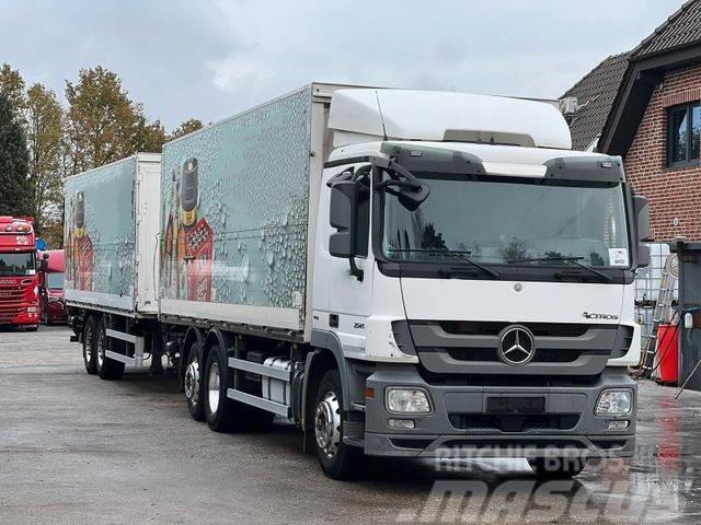 Mercedes-Benz Actros 2541 L 6x2 und Boese BTA 7.3 LBW Вантажівки для доставки напоїв