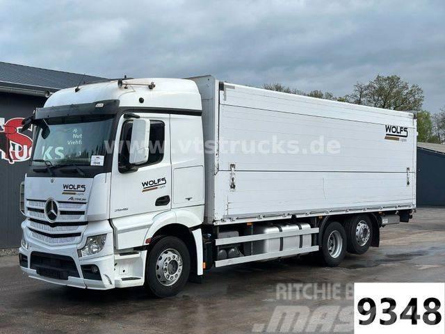 Mercedes-Benz Actros 2545L 6x2 Orten LBW Komplettzug Вантажівки для доставки напоїв
