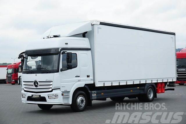 Mercedes-Benz ATEGO / 1530 / ACC / E 6 / FIRANKA + WINDA / ŁAD Тентовані вантажівки