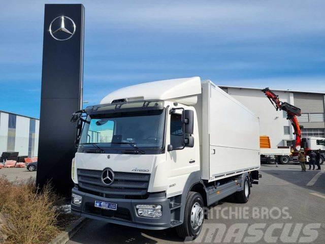 Mercedes-Benz Atego 1630 L 4x2 Schwenkwand LBW 2x AHK Klima Вантажівки для доставки напоїв