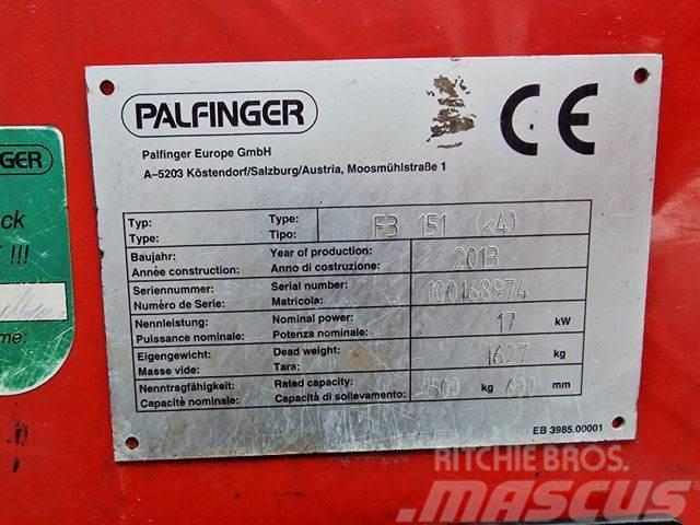 Palfinger F3 151 (k4) / Mitnahmestapler Інше