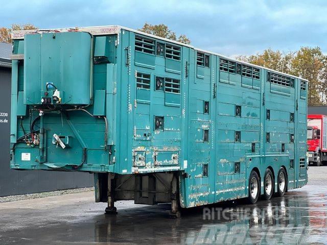 Pezzaioli 3.Stock Cattle-Cruiser Hals+Tiefbett Typ2 Напівпричепи для транспортування тварин
