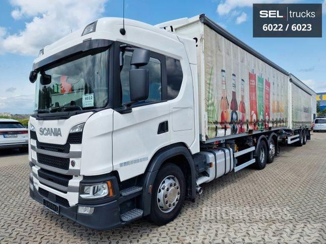 Scania G410 / Retarder / Ladebordwand / Lenk / KOMPLETT Вантажівки для доставки напоїв