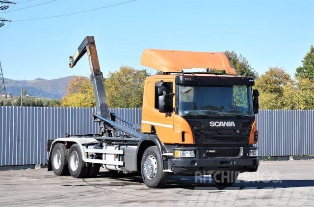 Scania P 440 Abrollkipper * 6x4* Top Zustand ! Вантажівки з гаковим підйомом
