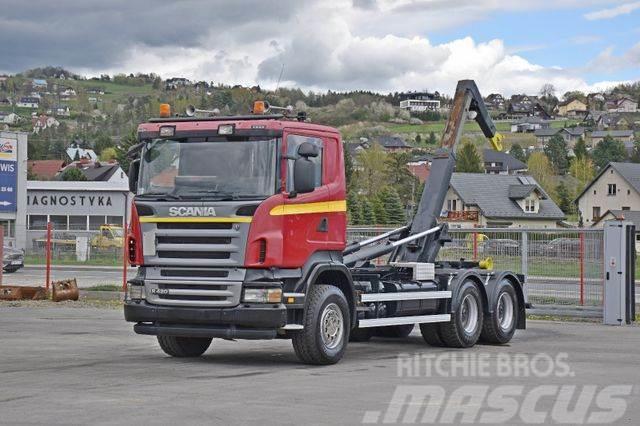Scania R 420 Abrollkipper *6x4* Top Zustand ! Вантажівки з гаковим підйомом