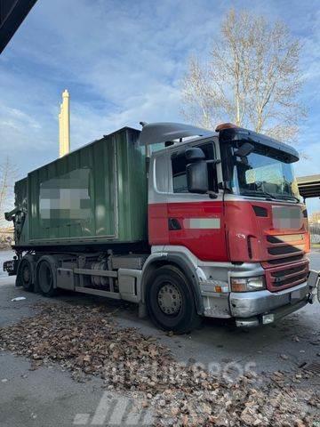 Scania R360 6X2 GLASENTSORGER RÜCKWÄRTS KIPPER Сміттєвози