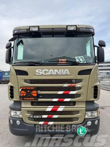 Scania R420 ADR 14000L BENZIN D HEIZ TANKWAGEN RETARDER Вантажівки-цистерни
