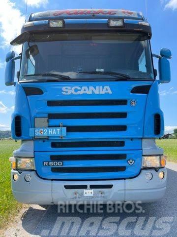 Scania R500 V8 Top Lkw aus erster Hand ohne Anhänger Самоскиди