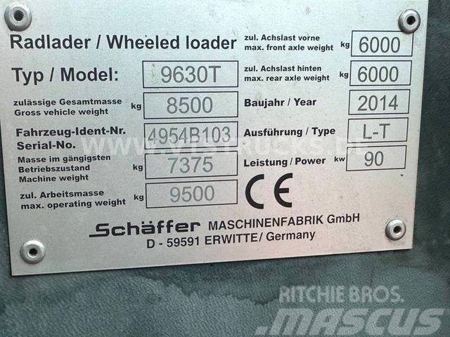 Schäffer 9630T Tele-Radlader Bj.2014 Фронтальні навантажувачі