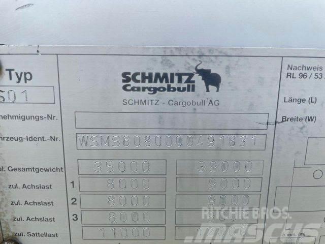 Schmitz Cargobull woodtrailer vin 831 Напівпричепи-лісовози