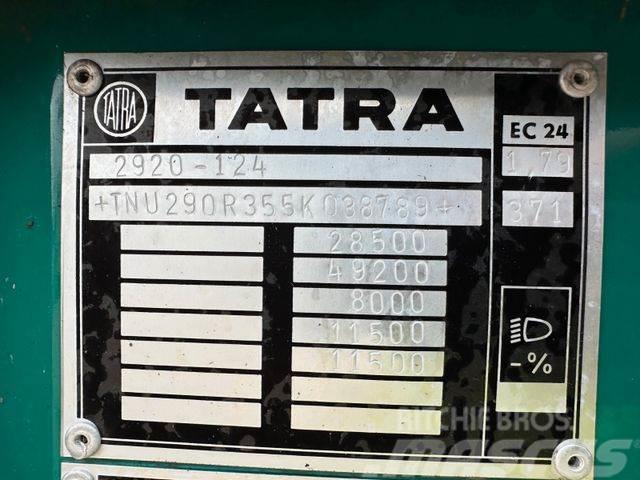 Tatra T 815 woodtransporter 6x6, crane+WILD 789+101 Лісовози
