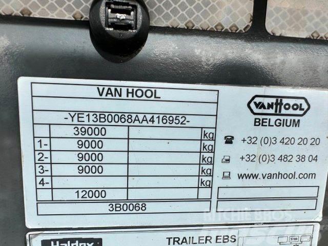 Van Hool BDF, food tank 20m3 vin 952 Напівпричепи-автоцистерни