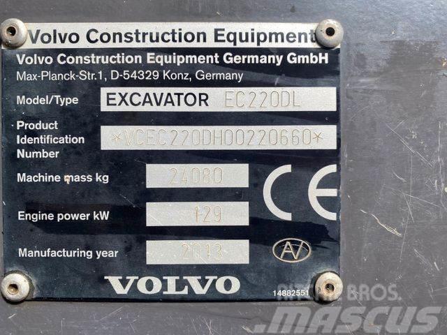 Volvo EC220 DL **BJ2013 *10000/ New Engine / New UC Гусеничні екскаватори