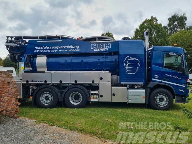 Volvo FFG 6X2 / elephant multi 11.003 / VERMIETUNG! Комбі/Вакуумні вантажівки