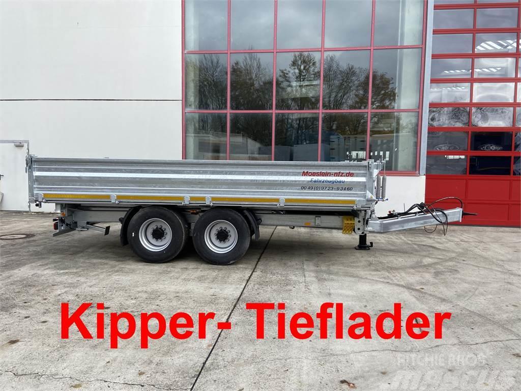 Möslein TTD 14 5,70 m 14 t Tandem- Kipper Tieflader 5,70 Самоскиди