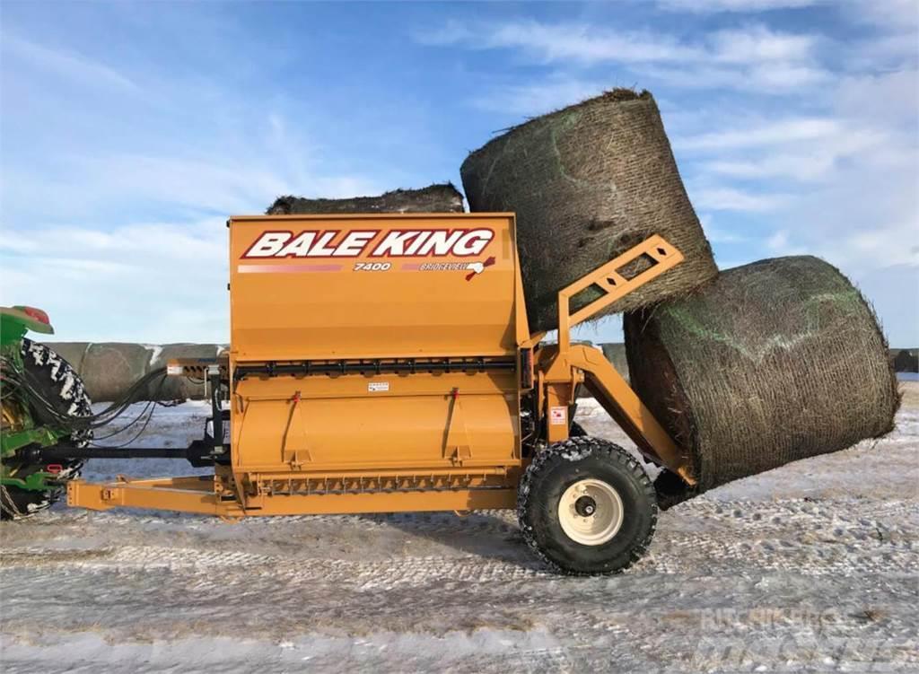 Bale King 7400 Роздрібнювачі, різаки і розпаковувачі тюків