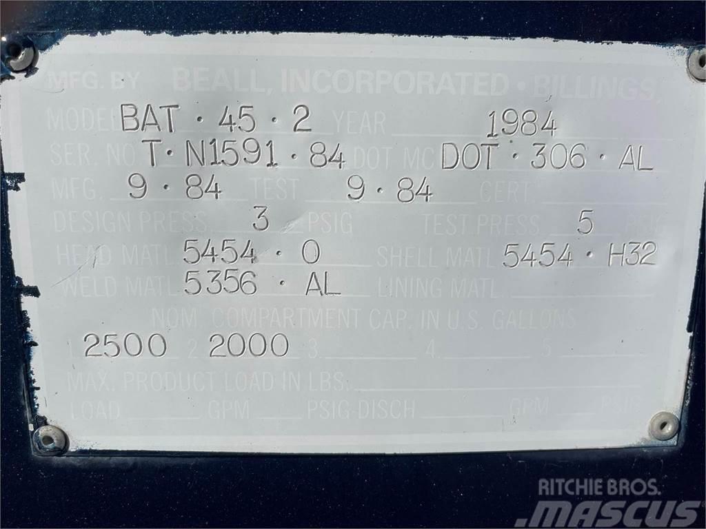 Beall BAT452 Причепи-цистерни