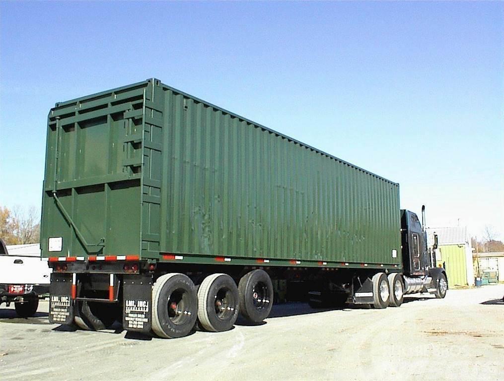 Custom Built COMPACTOR TRAILERS Причепи для перевезення контейнерів