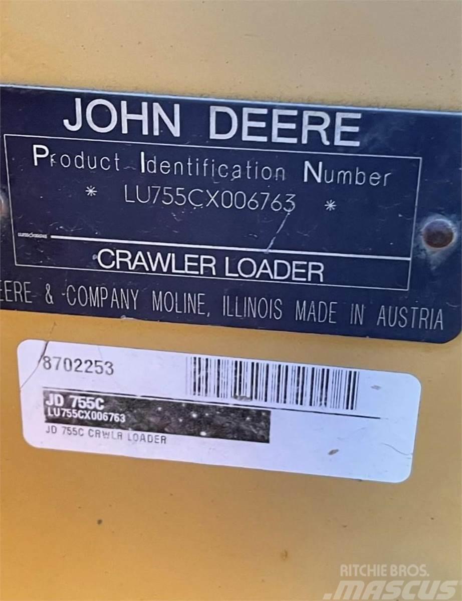 John Deere 755C Гусеничні вантажники