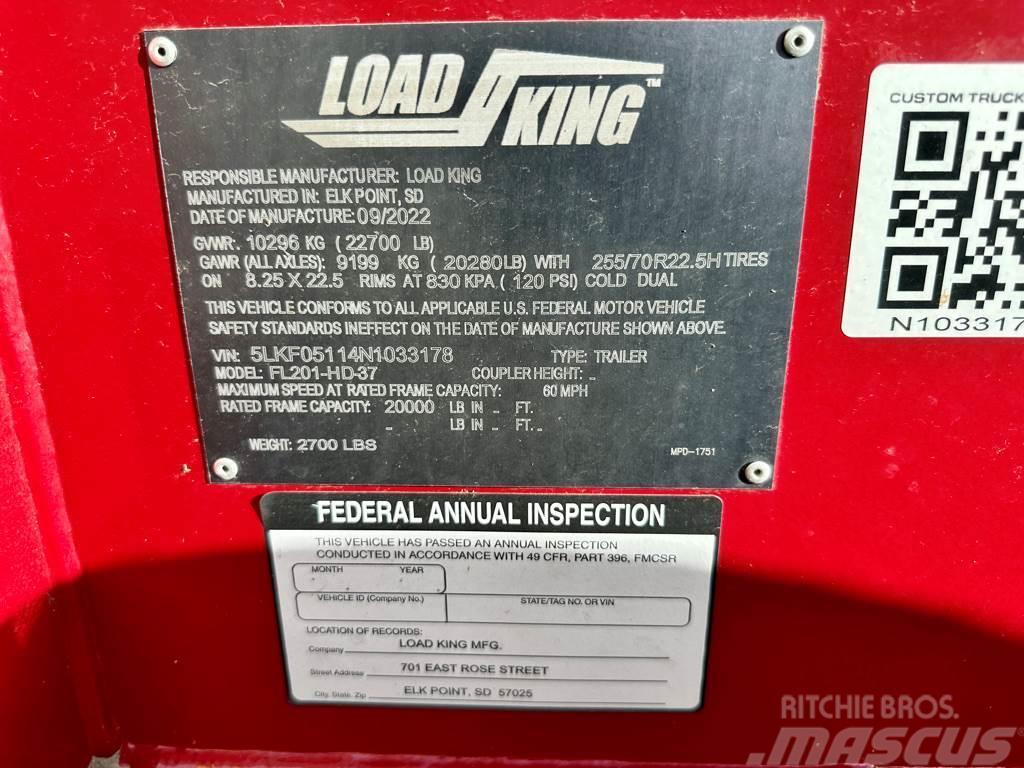 Load King FL201-HD-37 Осі