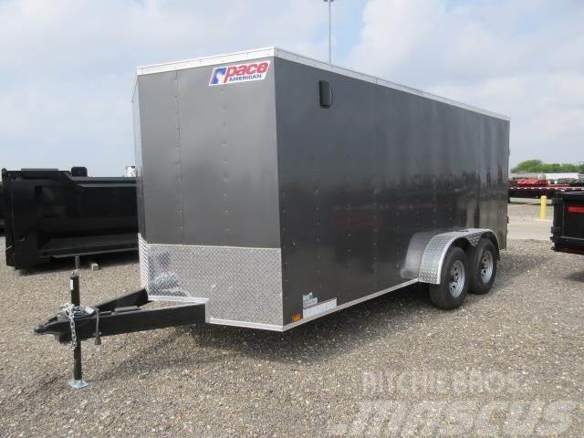Pace American 7'X16' ENCLOSED TRAILER WITH REAR RAMP DO Причепи-фургони