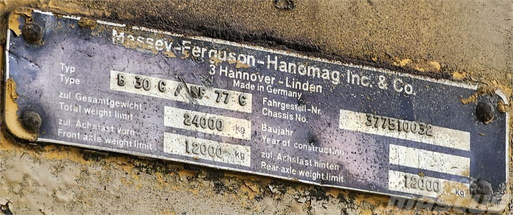 Hanomag 77C Фронтальні навантажувачі
