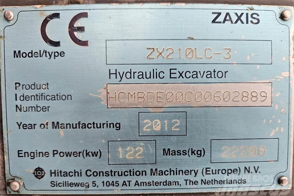Hitachi ZX210LC-3 Гусеничні екскаватори
