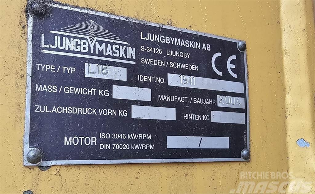 Ljungby Maskin L 18 Фронтальні навантажувачі