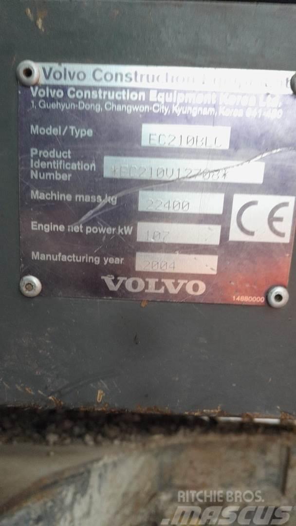 Volvo EC210BLC Гусеничні екскаватори