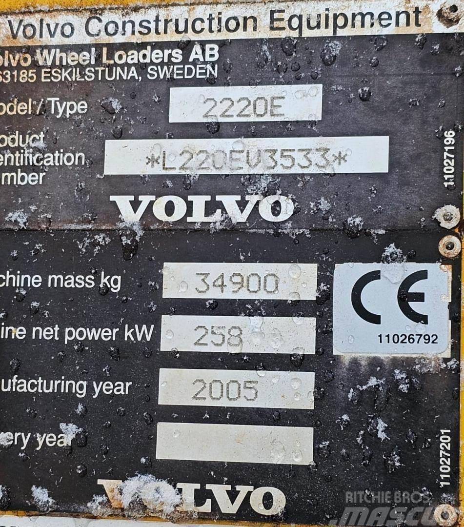 Volvo L220E Фронтальні навантажувачі