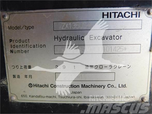 Hitachi ZX135US-6 Гусеничні екскаватори